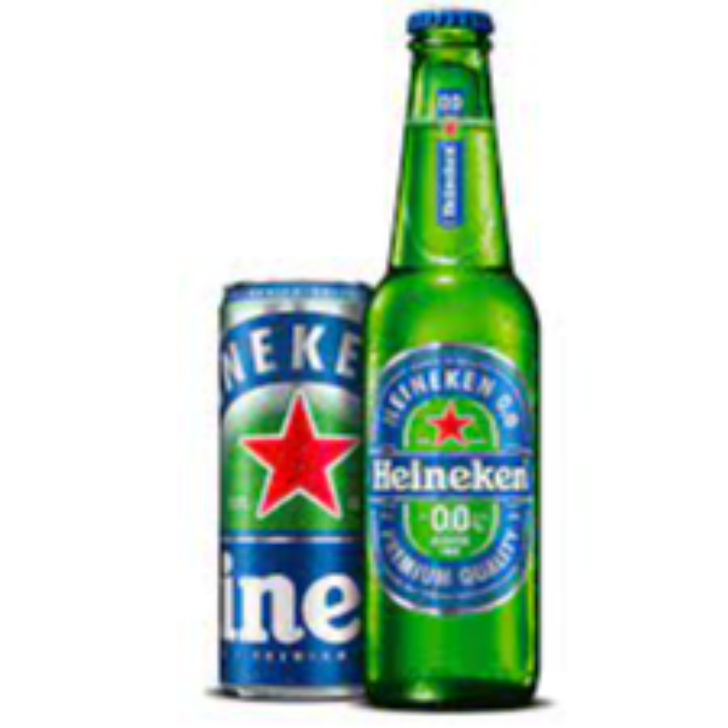 Heineken 0 N/A Beer 24 x 12oz case  Main Image